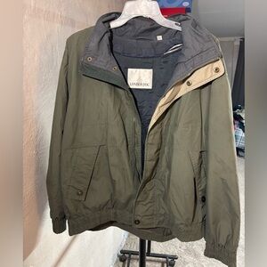 London Fog Men's Green Raincoat